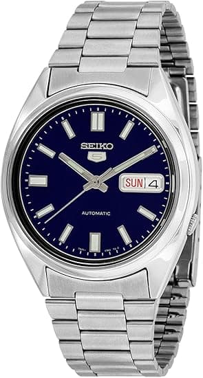 Seiko Men's Grey Dial Stainless Steel Band Watch, Snxs75K1, One Size on Amazon.ae - Price Tracker