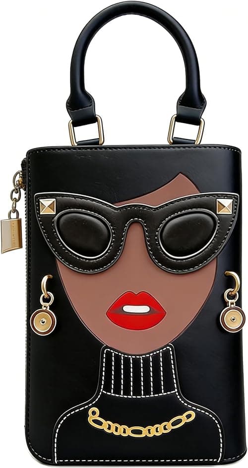 Novelty Personalized Women's 3D Ladies Designer Leather Top Handle Satchel Handbags Tote Purse Crossbody Shoulder Bags on Amazon - Best Deal Finder