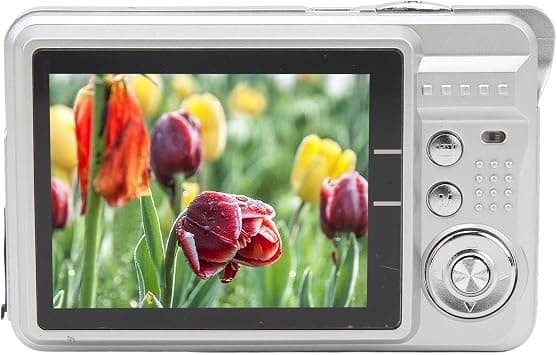 Digital Camera, 48MP 4K Digital Camera with 8X Zoom Autofocus Anti Shake, 2.7 Inch TFT Digital Point and Shoot Camera and Compact Pocket Camera for Travel Photography Vlogging on Amazon.ae - Price Tracker