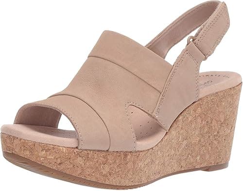 Clarks Women's Annadel Ivory Wedge Sandal على Amazon.ae - متتبع الأسعار