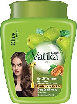 Vatika Naturals Hammam Zaith - Hot Oil Treatment - Enriched With Henna, Olive & Almond - Provides Deep Nourishment, Revitalizes Strength, Soften Hair - 1 kg on Amazon.ae - Price Tracker