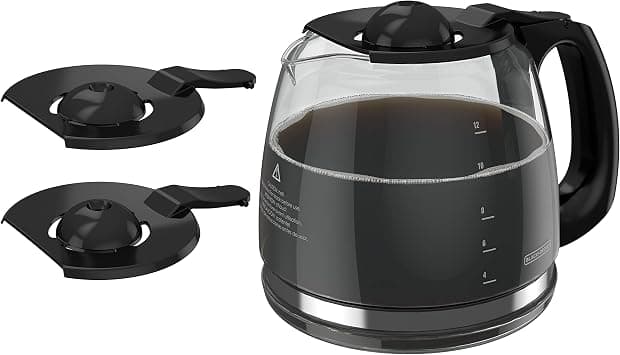 BLACK+DECKER TC1200B 12-Cup Replacement Carafe 12 Cup Black HYV-11038 on Amazon.ae - Price Tracker