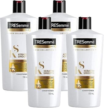TRESemmé Keratin Smooth Conditioner with Marula Oil - 24 Fl Oz / 700 mL x 4 Pack on Amazon.ae - Price Tracker