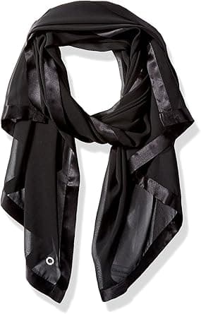 Calvin Klein Women's Satin Edge Wrap Scarf Fashion on Amazon.ae - Price Tracker