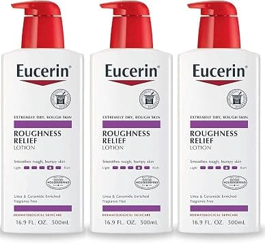 Eucerin Lotion Roughness Relief 16.9 Ounce (500ml) (3 Pack) - Best Deal Finder