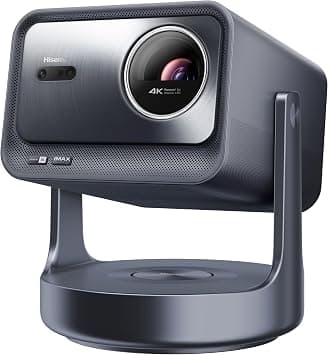 Hisense C2 Ultra 4K UHD Triple Color RGB Laser Portable Mini Projector, 65”~300", 3000 ANSI Lumens, 110% BT.2020 Wide Color Gamut, Dolby Vision, Sound by JBL, Netflix, WIFI 6E على Amazon.ae - متتبع الأسعار