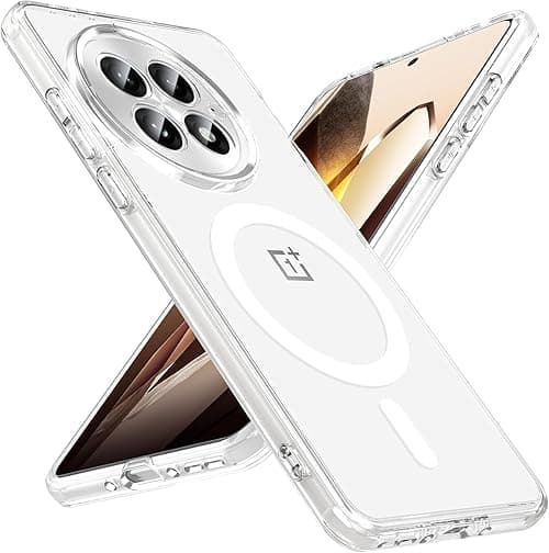 Hepiide OnePlus 13 Case Cover with Magnetic, Compatible with Mag-Safe, Slim Translucent Matte Phone Case – Anti-Scratch Soft Bumper Protective Cover for OnePlus 13 (Magnetic Clear) on Amazon.ae - Price Tracker