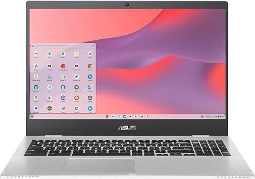 ASUS Chromebook CX1, 15.6" FHD NanoEdge Display, Intel Celeron N4500 Processor, 64GB eMMC Storage, 8GB RAM, ChromeOS, Transparent Silver, CX1500CKA-AS84F on Amazon.ae - Price Tracker