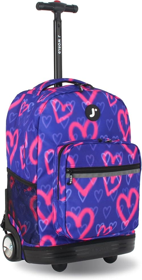 J World New York unisex-adult Sunrise Rolling Backpack on Amazon.ae - Price Tracker