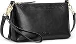 Kattee Leather Crossbody Bags for Women Trendy, Small Shoulder Purses and Handbags, Clutch Wristlet Wallet with 2 Straps - Best Deal Finder
