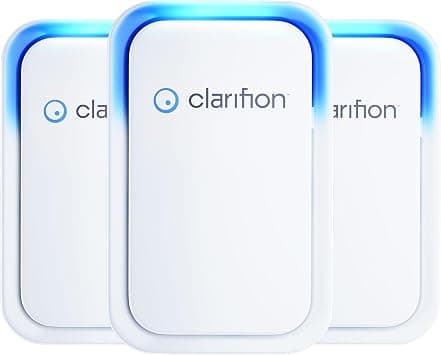 Clarifion Negative Ion Generator with Highest Output (3 Pack) Filterless Mobile Ionizer Travel Air Purifier, Plug in, El... on Amazon.ae - Price Tracker