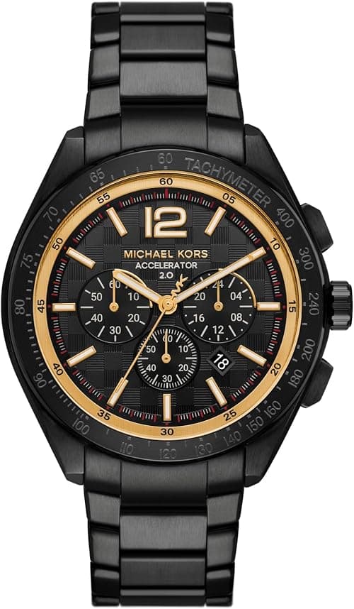 Michael Kors Accelerator 2.0 Black Watch MK9179 على Amazon.ae - متتبع الأسعار