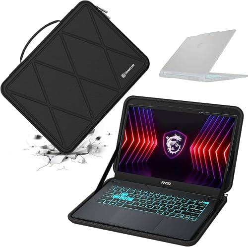 Smatree Hard EVA Protective Sleeve Case Compatible for 14 inch MSI Cyborg 14 A13Ux/A13Vx, for MSI Creator M14 A13V/Modern 14 H D13M Slim and Anti-Shock 14 inch Notebook Bag(X8258) on Amazon.ae - Price Tracker