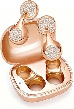 JewelPods H01 Wireless Earbuds for Small Ear, Open Ear Earbuds Jewelry-Inspired Designs Metal Headphones, Excellent Spatial Audio,Sweat and Water Resistant,72H Play - Amazon.ae Price Tracker