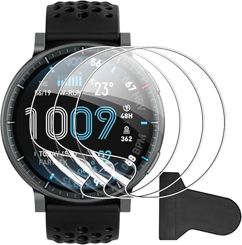 FDHYFGDY Amazfit Active Max Screen Protector for Amazfit Active Max 3 Pieces HD Tempered Glass [Scratch Resistant + Full Coverage] Compatible with Amazfit Active MAX Anti-Bubble on Amazon.ae - Price Tracker