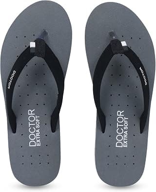 DOCTOR EXTRA SOFT House Slipper for Women's Ortho Care Dr Orthopaedic Super Comfort Fit Flat Cushion Flip Flop for Ladies D-19 on Amazon.ae - Price Tracker