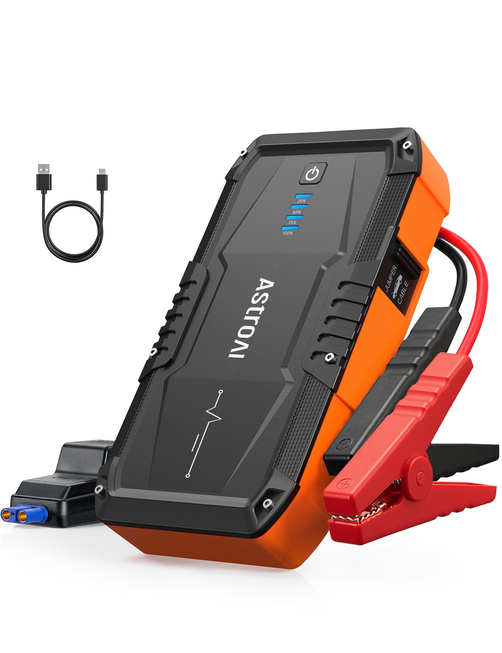 AstroAI S8 Car Battery Booster Jump Starter Power Pack,1500A 12V Portable Car Jump Starter Power Bank for Up to 6.0L Petrol & 3.0L Diesel Engines, With Smart Jumper and LED Torch on Amazon.ae - Price Tracker