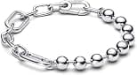 PANDORA ME 14K Beaded Link Bracelet - Best Deal Finder