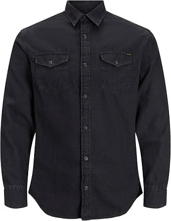 Jack & Jones Mens Essential Shirt - Best Deal Finder