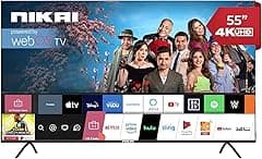 Nikai 55 Inch UHD LED WebOS Smart Tv Platinum Series, Magic Remote, Cinema Screen Design 4K Ultra HDR, Dolby Audio, Smart Voice Control, Apps YouTube, Netflix, Shahid – NIK55MEU4STN - Amazon.ae Price Tracker