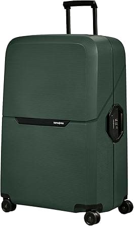 Samsonite Magnum Eco Suitcase, 4 Spinner Wheels, Polypropylene, Removable Divider Pads|Recyclex Material Technology|3 Point Locking System|ID Tag - 5 Years International Warranty on Amazon.ae - Price Tracker