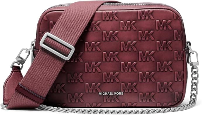 Michael Kors womens Bryant Medium Double Zip Chain Camera Crossbody Bag Bryant Medium Double Zip Chain Camera Crossbody Bag on Amazon.ae - Price Tracker