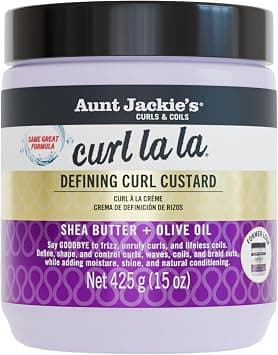 Aunt Jackie's Curl La La Defining Curl Custard, Fruity, 426g على Amazon.ae - متتبع الأسعار