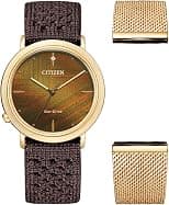 Citizen Women's Analogue Eco-Drive Watch with a Fabric Band L Ambiluna Collection - Best Deal Finder
