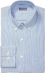 Van Heusen Mens Dress Shirt Regular Fit Pinpoint Stripe Dress Shirt - Best Deal Finder