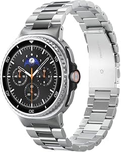 Spigen Modern Fit 316L Designed for Samsung Galaxy Watch 8 44/40mm, 8 Classic 46mm Band (2025) - متتبع أسعار Amazon.sa