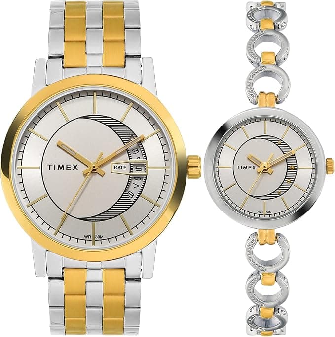 TIMEX Analog Silver Dial Unisex's Watch-TW00PR230 on Amazon.ae - Price Tracker