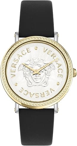 Versace V-Dollar Leather Watch - Best Deal Finder
