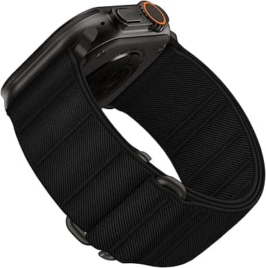 Suitisbest Elastic Nylon Sport Band with S-Hook, Compatible with Apple Watch 49mm, 45mm, 44mm, 42mm, 41mm, 40mm, 38mm, for iWatch Series Ultra/SE/9/8/7/6/5/4/3/2/1 on Amazon.ae - Price Tracker