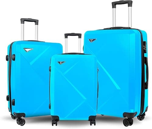 Reflection JP Luggage, Scratchproof, Lightweight & Expandable Suitcase- 360° Wheels, ABS Hard Luggage Trolley, Travel Luggage with Spinner Wheels on Amazon.ae - Price Tracker