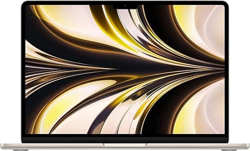 2022 Apple MacBook Air laptop with M2 chip: 13.6-inch Liquid Retina display, 16GB RAM, 256GB SSD storage, backlit keyboard, 1080p FaceTime HD camera. Works with iPhone and iPad; Starlight on Amazon.ae - Price Tracker