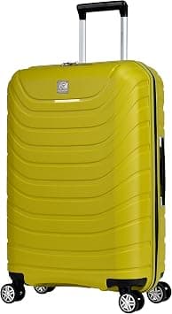 Eminent Suitcase Hard Shell Luggage Lightweight Polypropylene Quiet Double Wheels TSA Lock B0011 (Checked Luggage 24-Inch, Chartreuse) على Amazon.ae - متتبع الأسعار