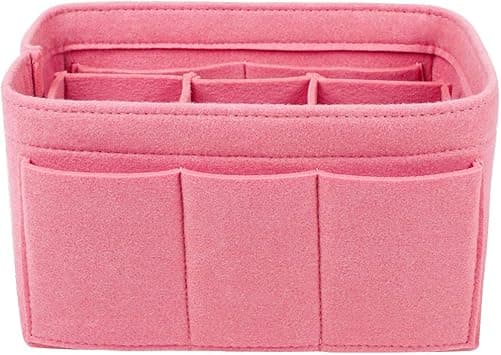 ZTUJO Purse Organizer Insert, Felt Bag Organizer For Handbag, 6 Sizes (Small, Light Pink) on Amazon.ae - Price Tracker