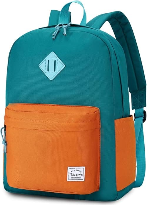 VASCHY Backpack for Women Men,Lightweight School Bag Water Repellent Children Boy Leisure for Girl Teenagers College Business Travel on Amazon.ae - Price Tracker