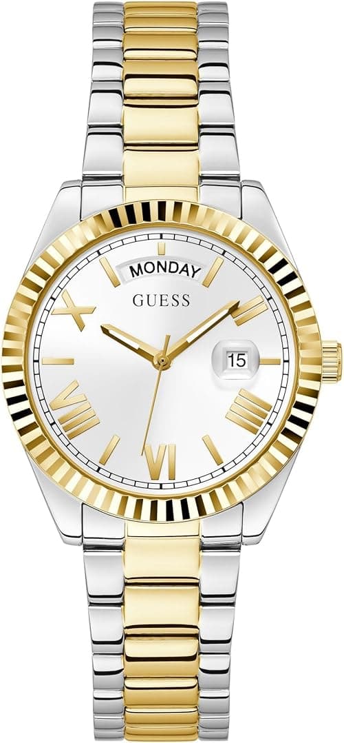 GUESS Analog White Dial Women's Watch-GW0308L6 on Amazon.ae - Price Tracker