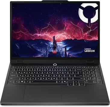 Lenovo Legion 5 15AHP10 Gaming Laptop, 15.1" WQXGA OLED 165Hz Display, AMD Ryzen 7 260, 16GB DDR5 RAM, 512GB SSD, NVIDIA GeForce RTX 5060 8GB, RGB Backlit ENG Keyboard, Win 11, Eclipse Black على Amazon.ae - متتبع الأسعار