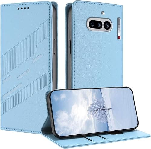Leather Magnetic Folio Case for Nothing Phone (4a) on Amazon.ae - Price Tracker