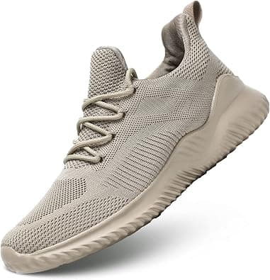 Kapsen Men's Non Slip Running Shoes Ultra Light Breathable Casual Walking Shoes Fashion Sneakers Mesh Workout Sports Shoes on Amazon.ae - Price Tracker