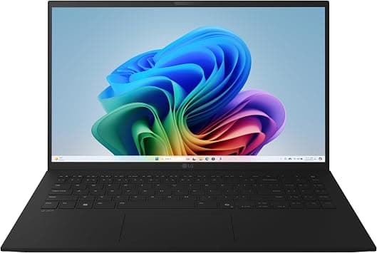 LG gram 15-inch, Copilot+, Thin and Lightweight Laptop, Windows 11 Home, Powered by AMD Ryzen AI 7 350 Processor, 16GB RAM, 1TB SSD, Obsidian Black على Amazon.ae - متتبع الأسعار
