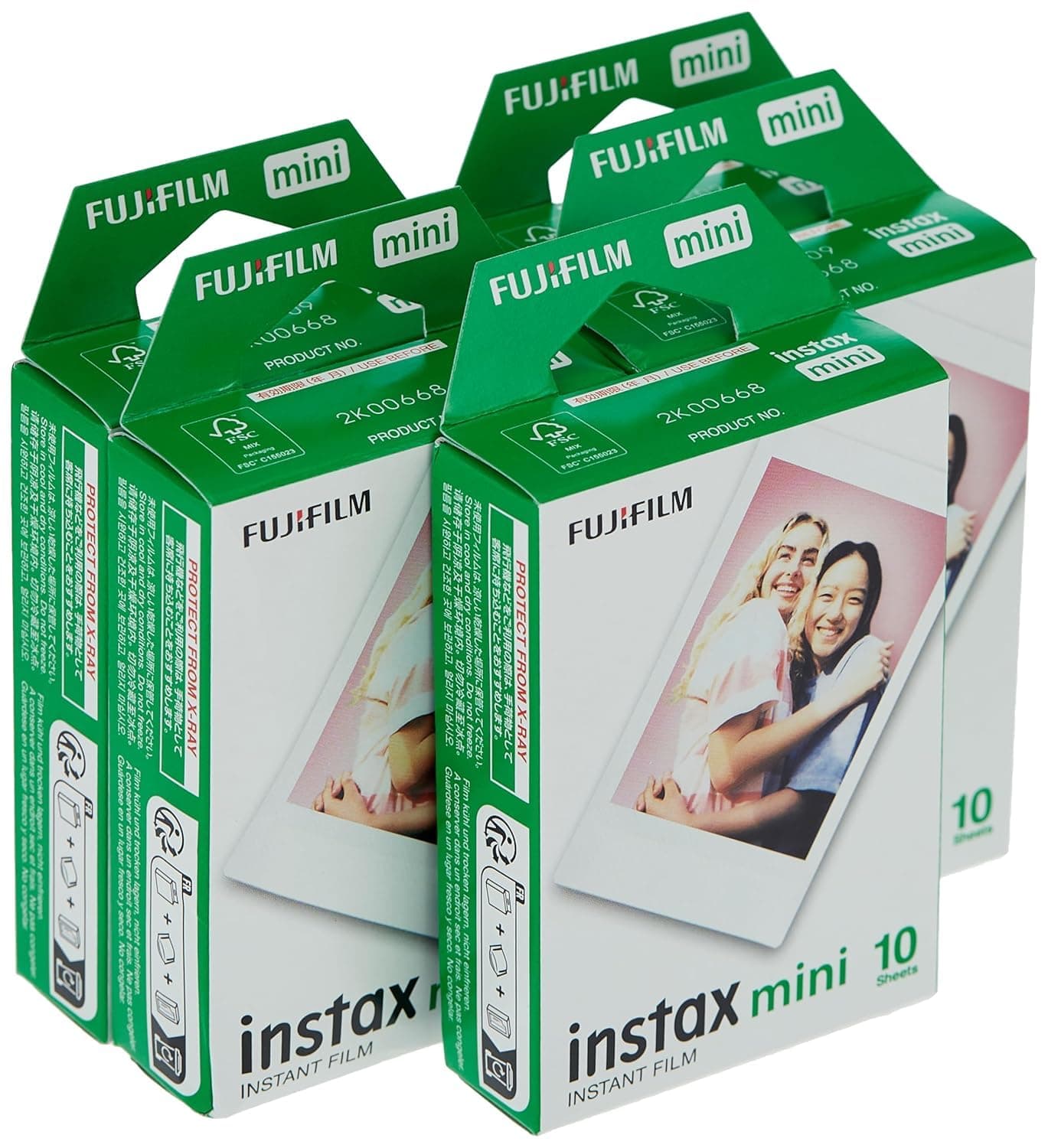 FujiFilm Instax Mini Instant Film, Pack of 5 x 10 Sheets - package may vary on Amazon.ae - Price Tracker