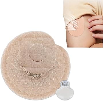 20PCS Adhesive Patches for Guardian Sensor 3/4,Waterproof and Latex Free CGM Sensor Patches for 7 Days,Pre-Cut Adhesive Tape,Continuous Glucose Monitor Protection Cover,No Hole&No Glue in The Center على Amazon.ae - متتبع الأسعار