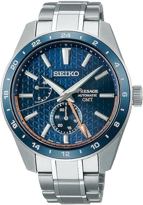 Seiko Presage Sharp Edged Gmt Series SPB217J1 on Amazon.ae - Price Tracker