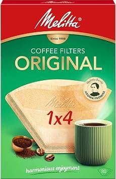 Melitta 6658076 Pack Original Size 1x4, 80, Filter Coffee Makers, Brown, Plastic - Amazon.ae Price Tracker