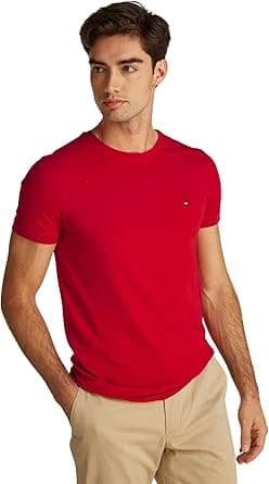 Tommy Hilfiger Men's T-Shirt T-Shirt on Amazon.ae - Price Tracker