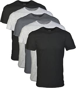 Gildan mens Crew T-shirts Underwear (pack of 5) - Best Deal Finder