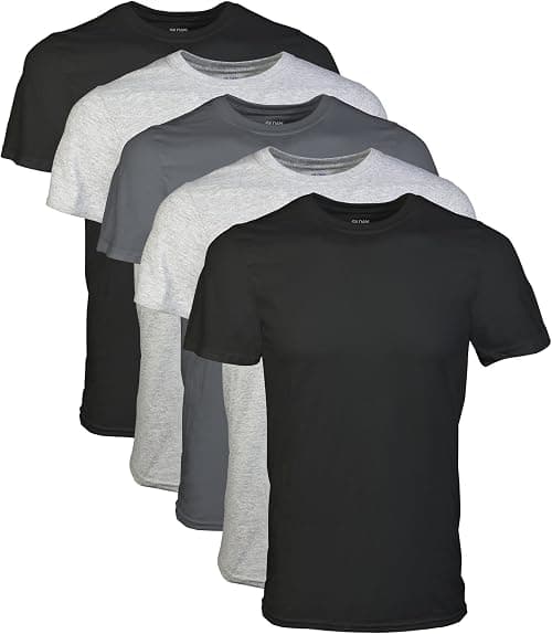 Gildan mens Crew T-shirts Underwear (pack of 5) on Amazon - Best Deal Finder